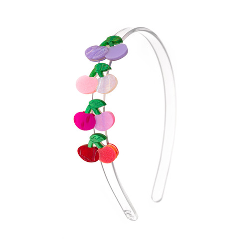 Cherry Pink and Lilac Shades Headband