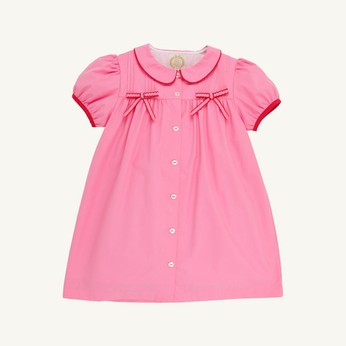 Tabitha's Teacher's Pet Dress - Hamptons Hot Pink/Richmond Red
