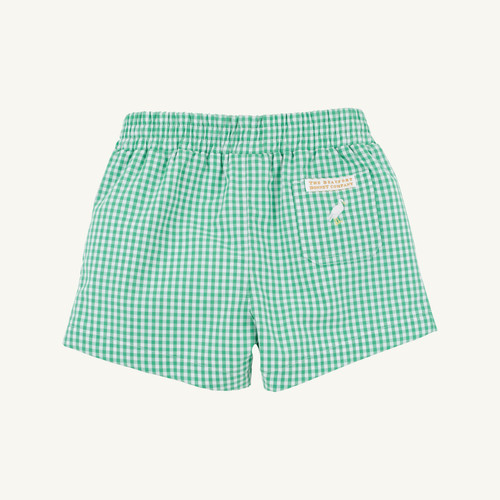 Sheffield Shorts - Gibson Island Green Mini Gingham/Multicolor