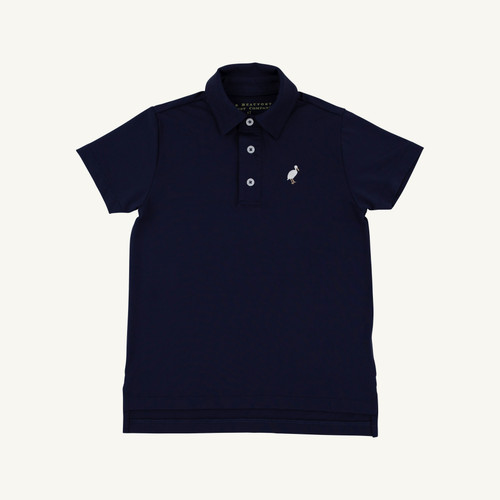 Prepletic Prim and Proper Polo - Nantucket Navy/Multicolor