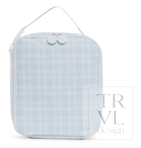 Lunch Box (Insulated) - Pimlico Plaid Blue