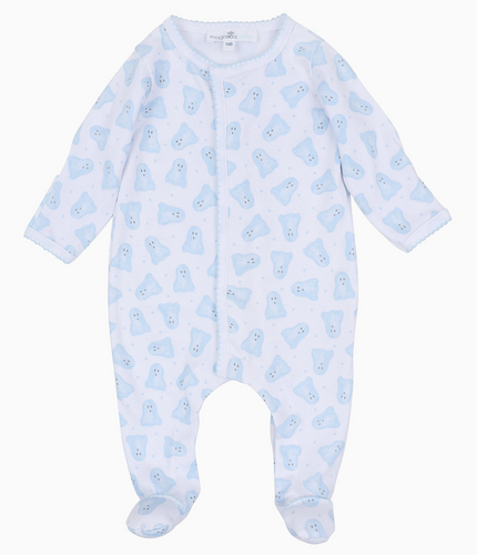 Baby Boo Footies - Blue