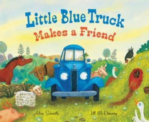 Little Blue Truck Makes A Friend