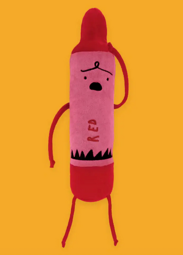 The Day the Crayons Quit Red 12" Plush