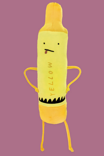 The Day the Crayons Quit Yellow 12" Plush