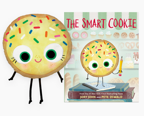 The Smart Cookie Plush with Hardcover Book