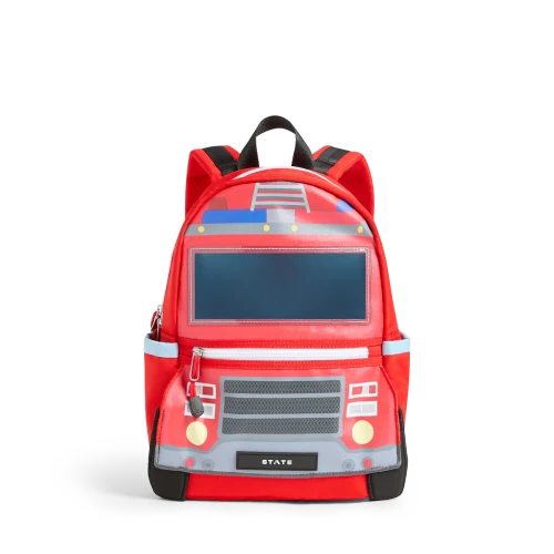 Kane Mini Backpack - Firetruck