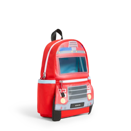 Kane Mini Backpack - Firetruck