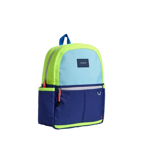Kane Backpack - Navy/Neon