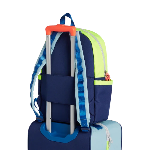 Kane Backpack - Navy/Neon
