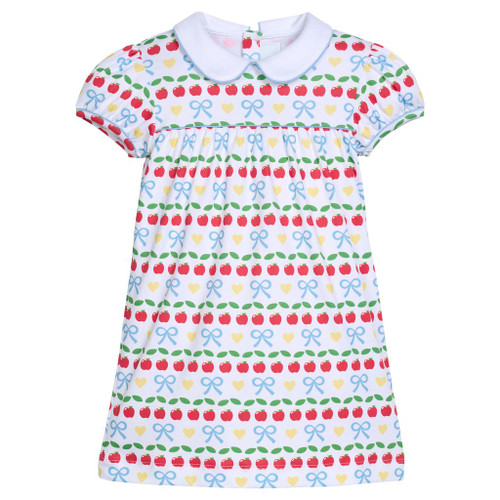 Short Sleeve Evelyn Dress - Apples Days