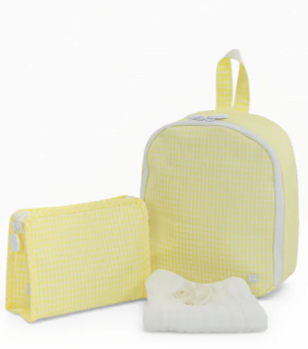 Bring It Lunch Bag - Gingham Buttercup
