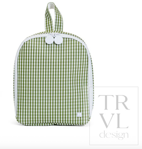 Bring It Lunch Bag - Gingham Moss