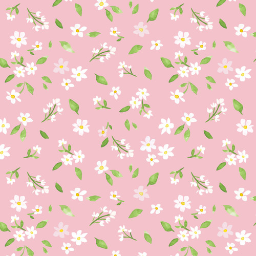 Pink Petal Long Sleeve Bubble
