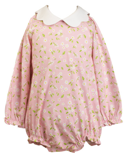 Pink Petal Long Sleeve Bubble