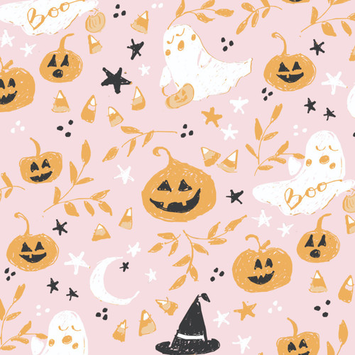 Pink Casper Long Sleeve Play Dress