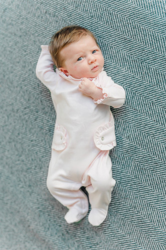 Lucy Romper - Light Pink