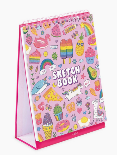 Sketch & Show Standing Sketchbook - Cute Doodle World