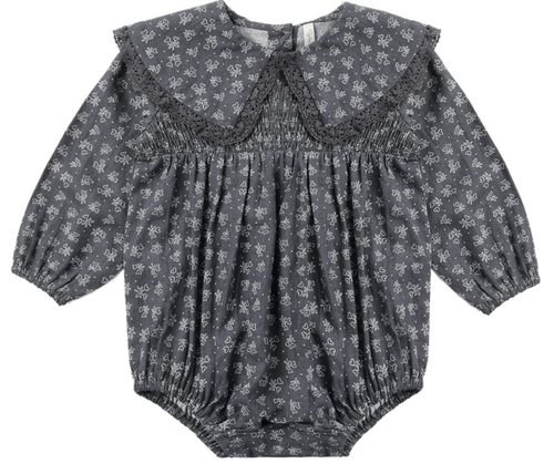 Fern Romper - Heart Ditsy