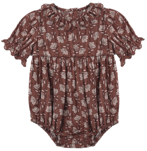 Liv Romper - Mulberry Iris