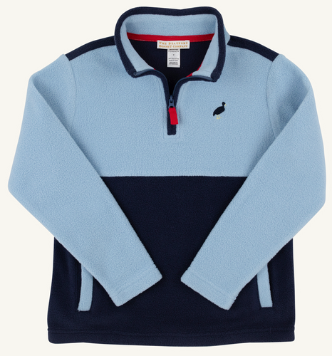 Hayward Half-Zip Fleece - Barrington Blue/Nantucket Navy/Nantucket Navy Multicolor