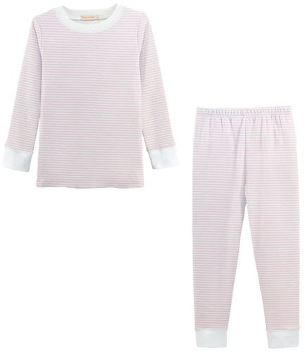 Light Pink Stripes Pajama Set