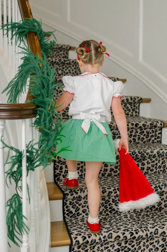 Carol Christmas Shirt & Skirt Set