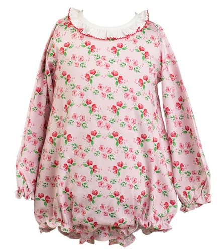 LS Girl Bubble - Zinnia Blooms
