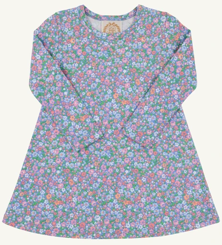 Long Sleeve Polly Play Dress - Mountain Brook Mini Floral