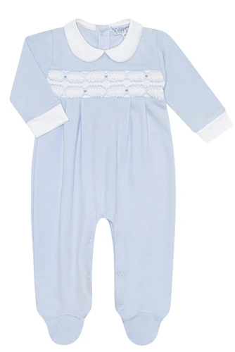 Signature Smocked Boys Footie