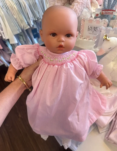 Riley 20" Bald Doll - Brown Eyes
