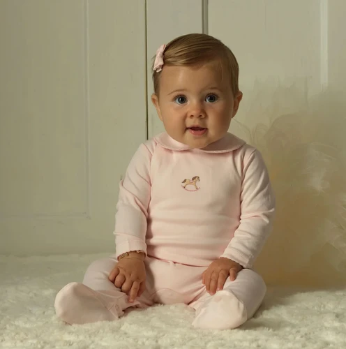Pink Rocking Horse Babygrow