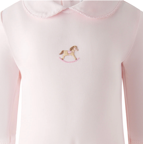 Pink Rocking Horse Babygrow
