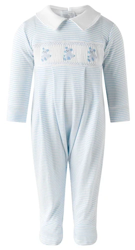 Teddy Embroidered Babygrow