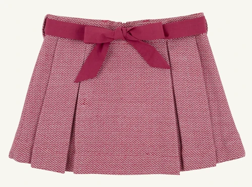 Parson Pleated Skirt (Tweed) - Begley Berry Tweed
