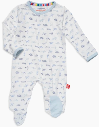 Airplanes Magnetic Modal Footie
