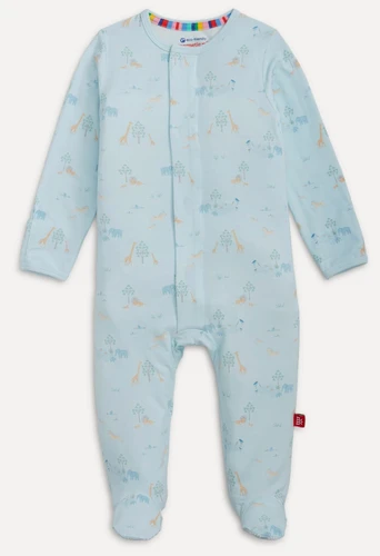 Serene Safari Blue Magnetic Modal Footie