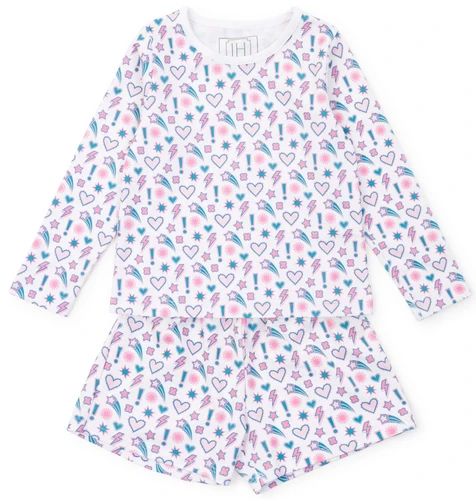 Sophie Girls' Short Set - Cosmic Crush