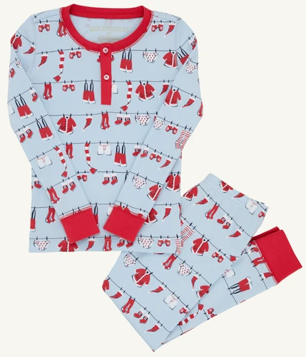 Sutton's Sweet Dream Set - Santa's Laundry Line/Richmond Red