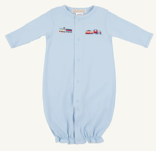 Twinkle Twinkle 2 in 1 Gown - Buckhead Blue/Train