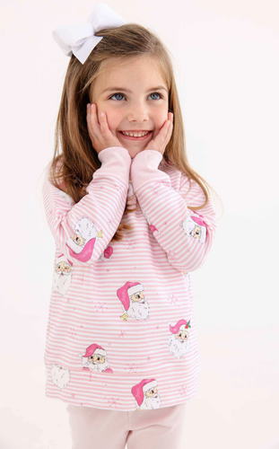 Cassidy Comfy Crewneck (Girl) - Dear Santa