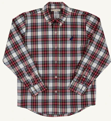 Deans List Dress Shirt - Paris Pike Plaid / Nantucket Navy
