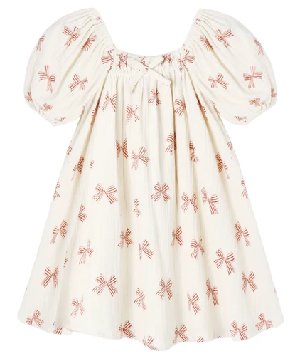 Sabrina Mini Dress - Peppermint Bows