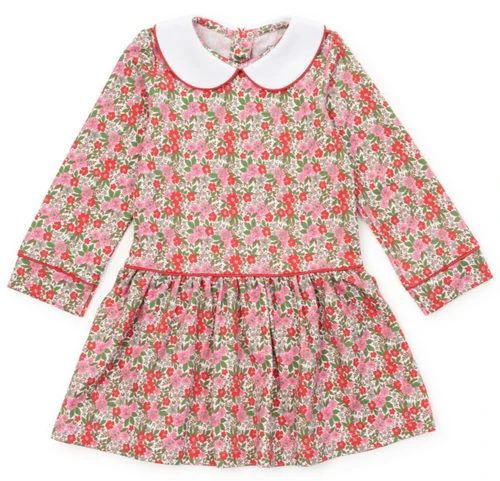 Lillian Dress - Floral Noel