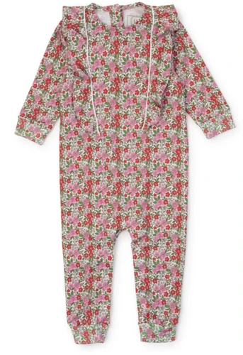 Evelyn Romper - Floral Noel