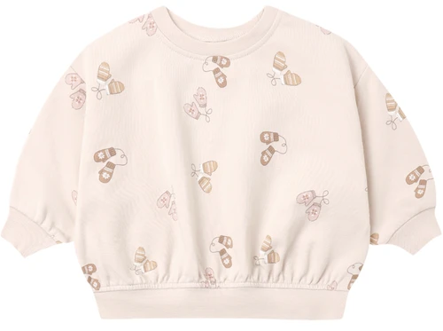 Relaxed Fleece Sweatshirt - Mittens