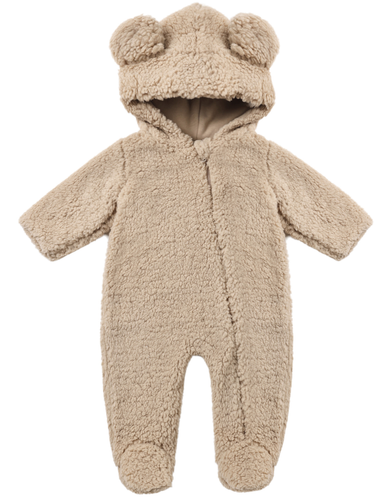 Bear Jumpsuit - Latte