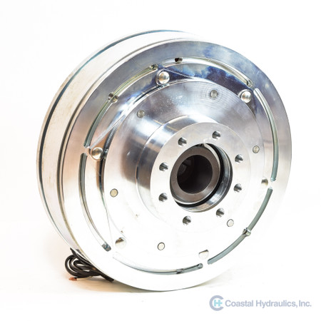 Pitts 14710 Electric Clutch, H55D1500, 12 Volt, 1-3/8" with Keyway, front