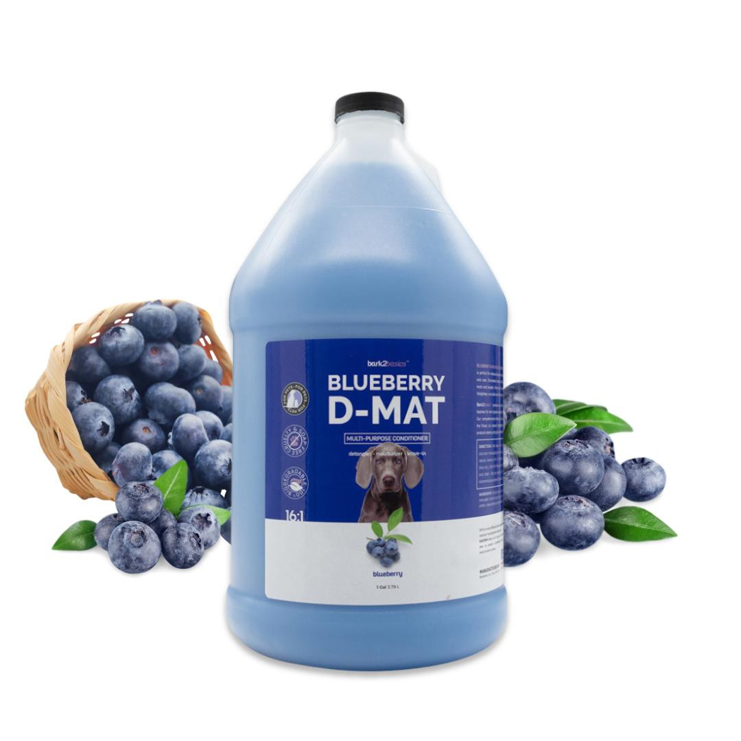 Bark2Basics Blueberry D-Mat Dog Conditioner, Gallon Groomer's