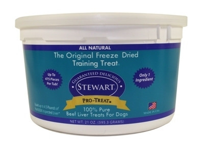 stewart freeze dried liver treats for dogs 21 oz